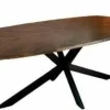Tower Living Eettafel Silvi 240x110 – olijfbruin
