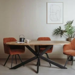 Tower Living Eettafel Silvi 180x100 – naturel
