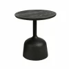 Tower Living Elba Bijzettafel zwart rond 40 cm