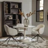 Tower Living Elba Eetkamertafel gebroken wit rond 120 cm