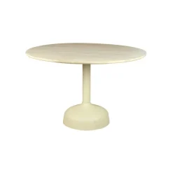 Tower Living Elba Eetkamertafel gebroken wit rond 120 cm
