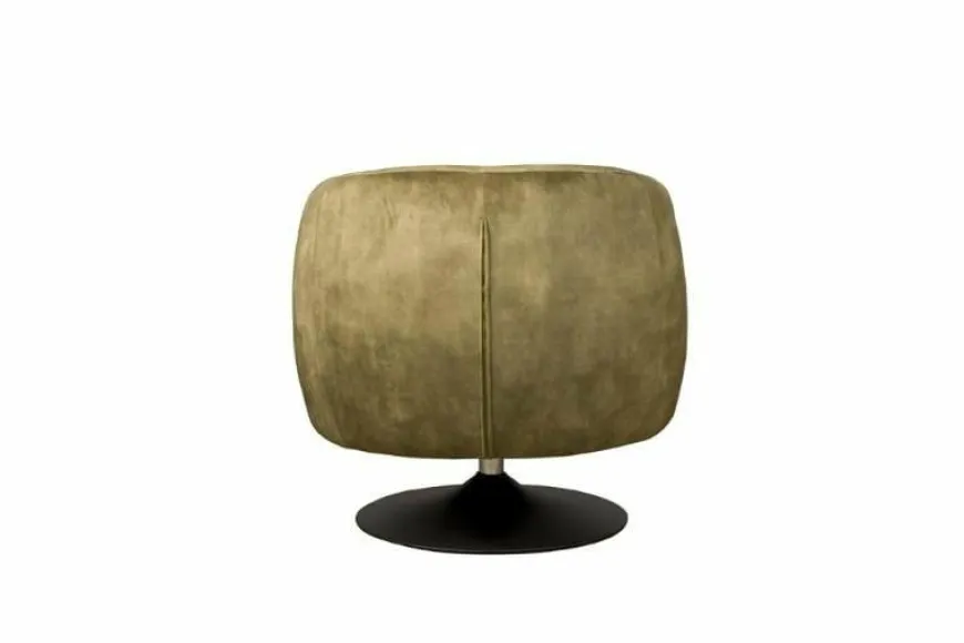 Tower Living Fauteuil Barga - groen velvet showroommodel