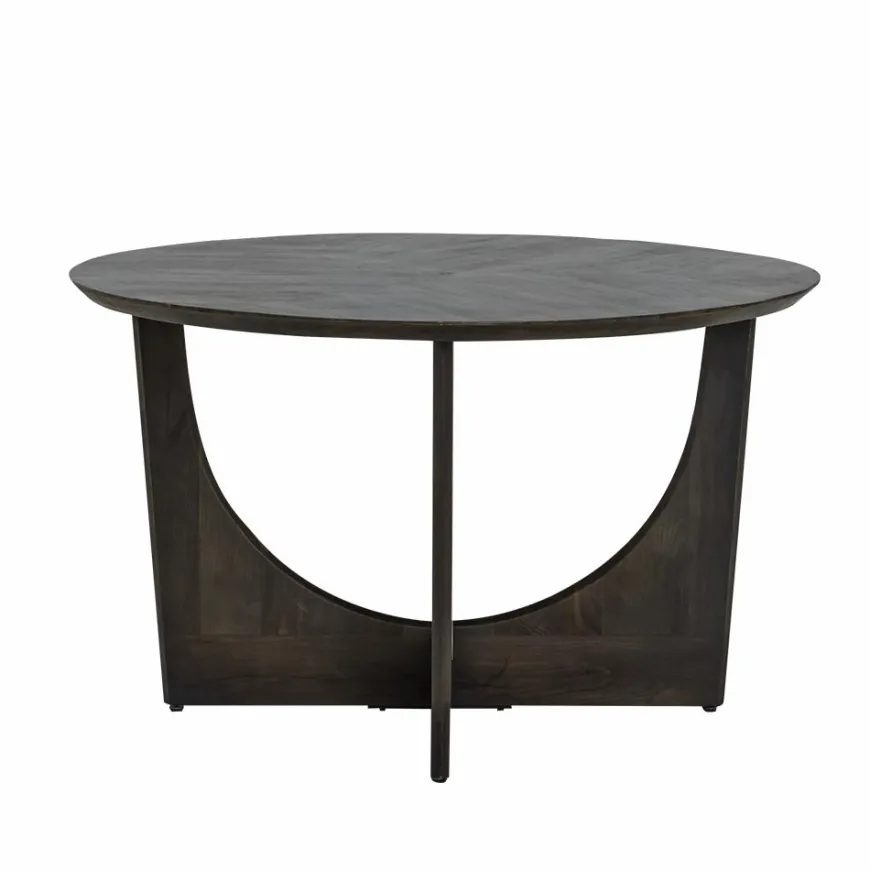 Tower Living Fermo Eetkamertafel rond olijfbruin 130 cm