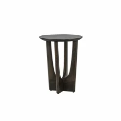 Tower Living Fermo Salontafel rond olijfbruin 40 cm