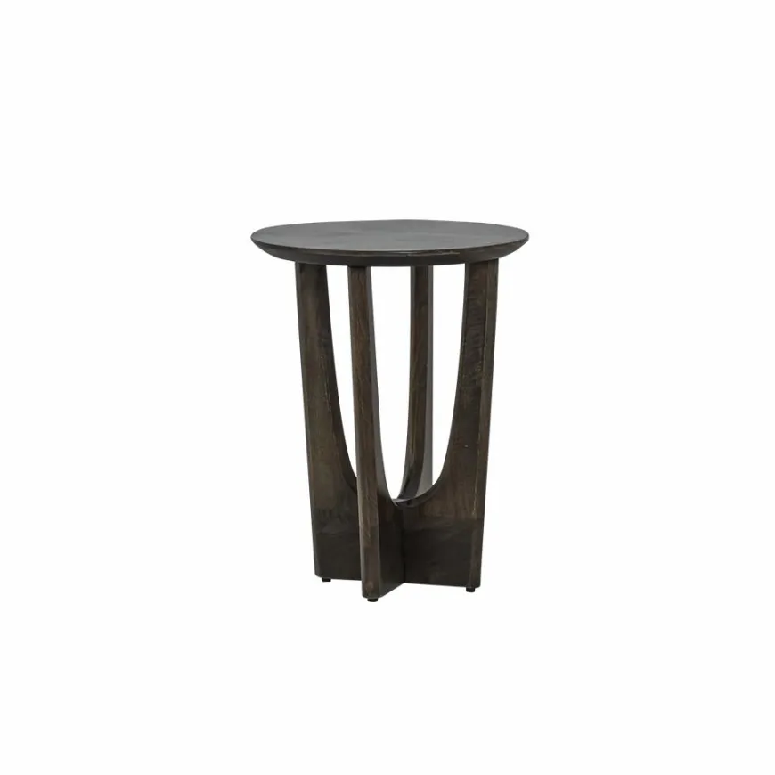 Tower Living Fermo Salontafel rond olijfbruin 40 cm