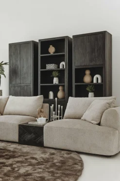 Tower Living Kast Tenna modulair 4 deurs en 2 open vakken – 80 cm