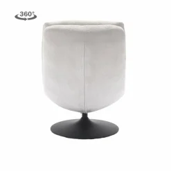 Tower Living Marano Fauteuil - Harmony 02 almond white (draaibaar)