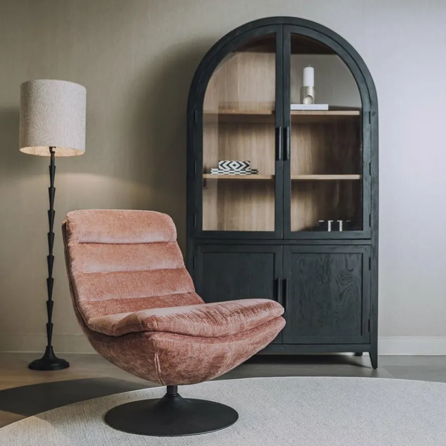 Tower Living Marano Fauteuil - Harmony 63 peachy pink (draaibaar)