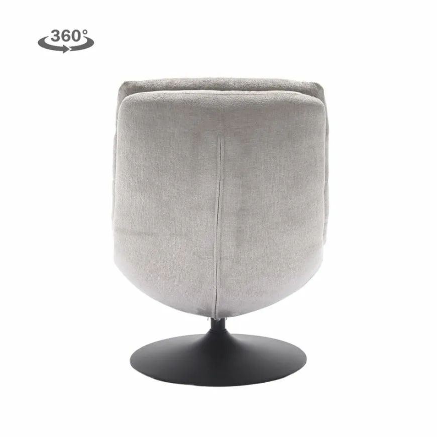 Tower Living Marano Fauteuil - Harmony 04 ice grey (draaibaar)