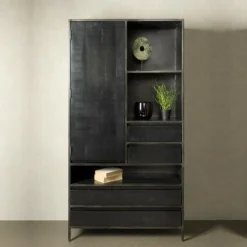 Tower Living Opbergkast Paterno Mango zwart