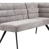Tower Living Rosora Hoekbankje links 100 cm - HZ6068-85 grey