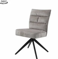 Tower Living Rosora Stoel - HZ6068-04 beige (draaibaar)
