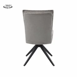 Tower Living Rosora Stoel - HZ6068-04 beige (draaibaar)