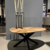 Tower Living Salontafel Pianella eivormig - 130x80 – naturel