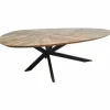 Tower Living Salontafel Pianella eivormig - 90x65 – naturel