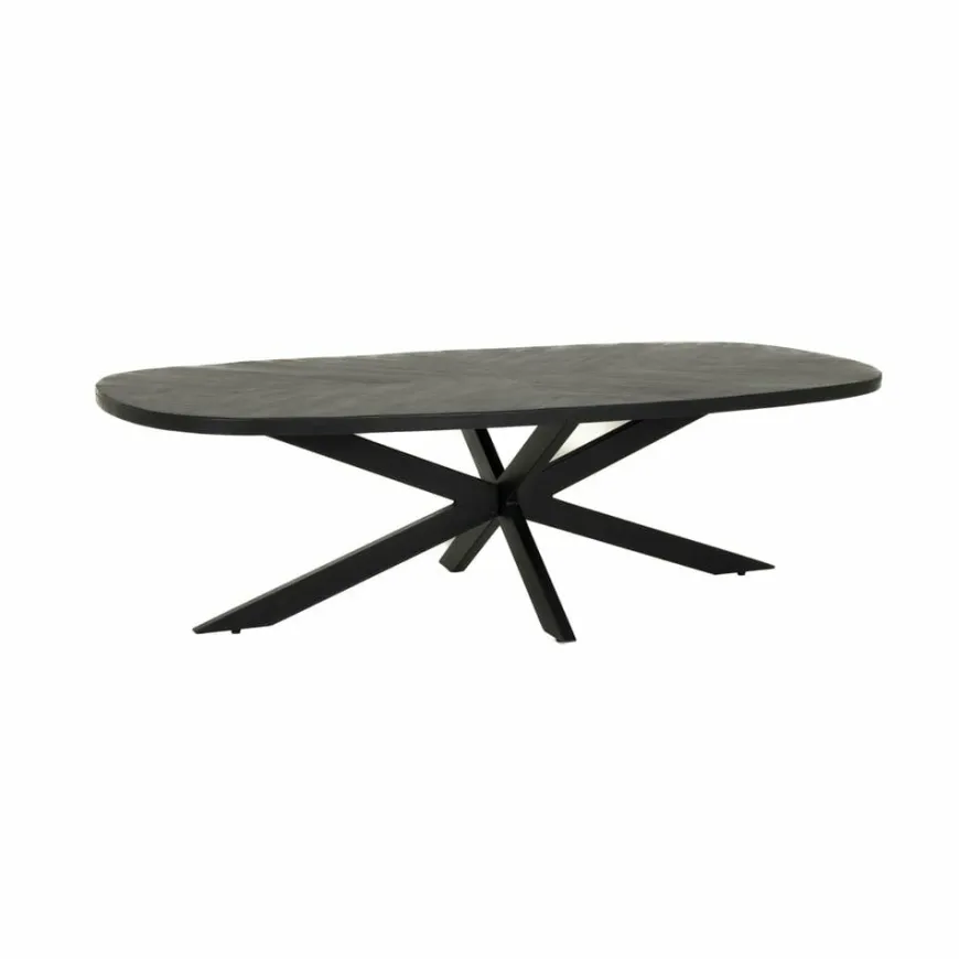 Tower Living Salontafel Silvi 130 cm - Zwart