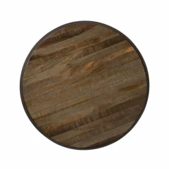 Tower Living Set van 2 bijzettafels Rolo – gerecycled teak greywash