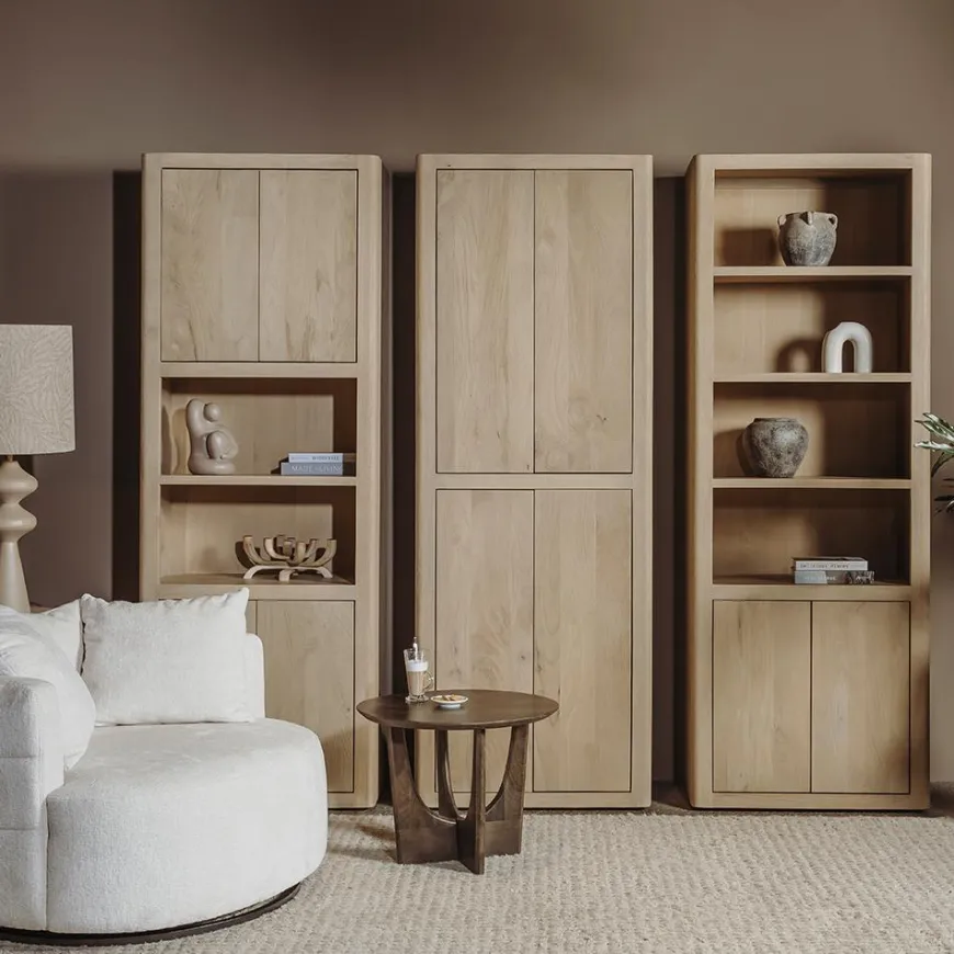 Tower Living Tenna Boekenkast naturel 80 cm