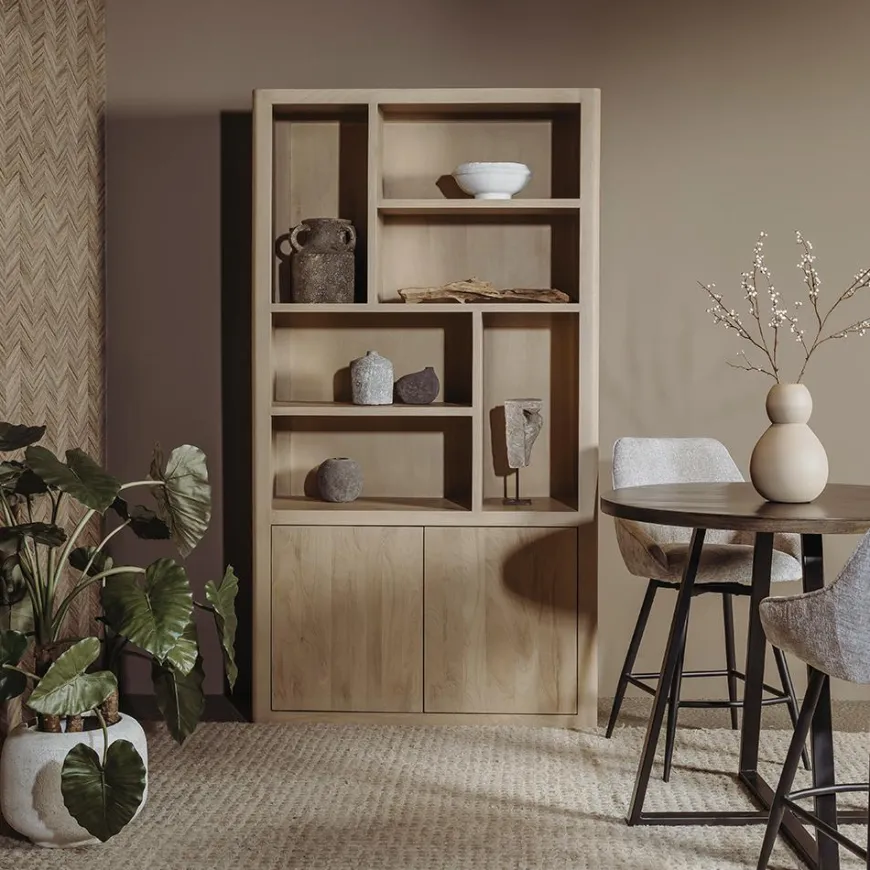 Tower Living Tenna Boekenkast naturel 120 cm