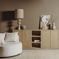 Tower Living Tenna Dressoir naturel 220 cm
