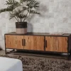 Tower Living Tv meubel Felino Teak 3 deurs