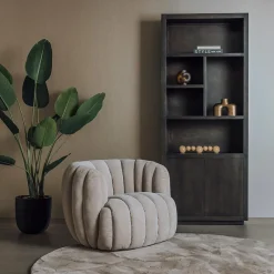 Tower Living Verdi Fauteuil- Maloy 31 beige (draaibaar)
