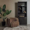 Tower Living Verdi Fauteuil - Maloy 38 mocca (draaibaar)