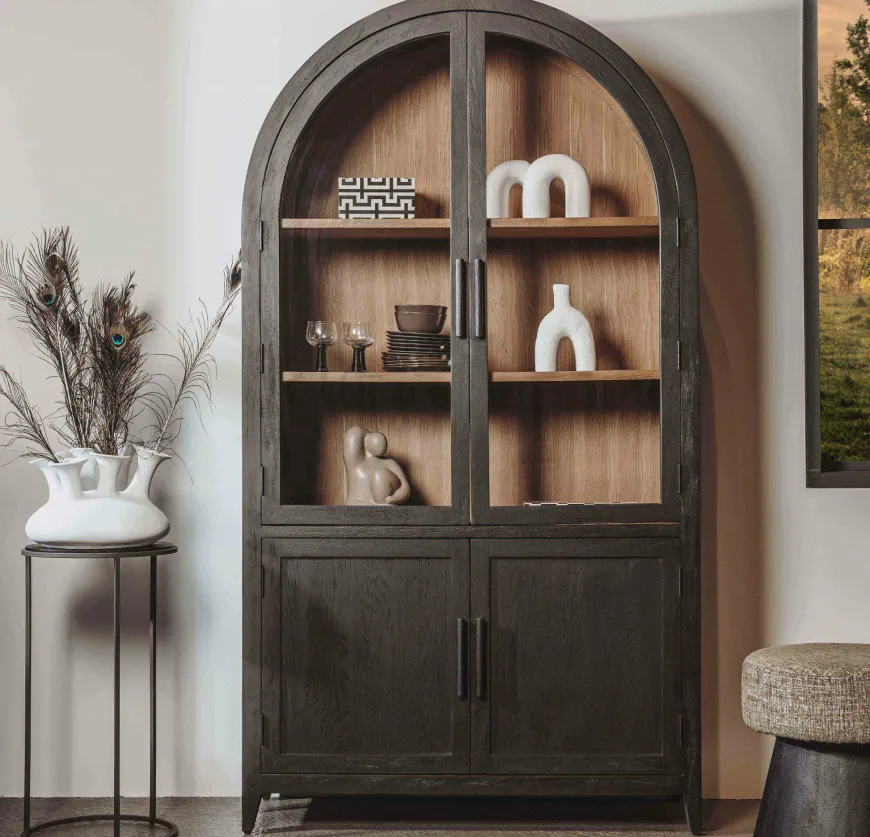 Tower Living Vitrinekast Rotondi – 120 cm
