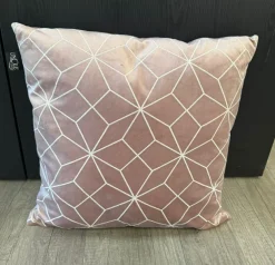Unique Living Kussen Cilou 45x45cm - oud roze