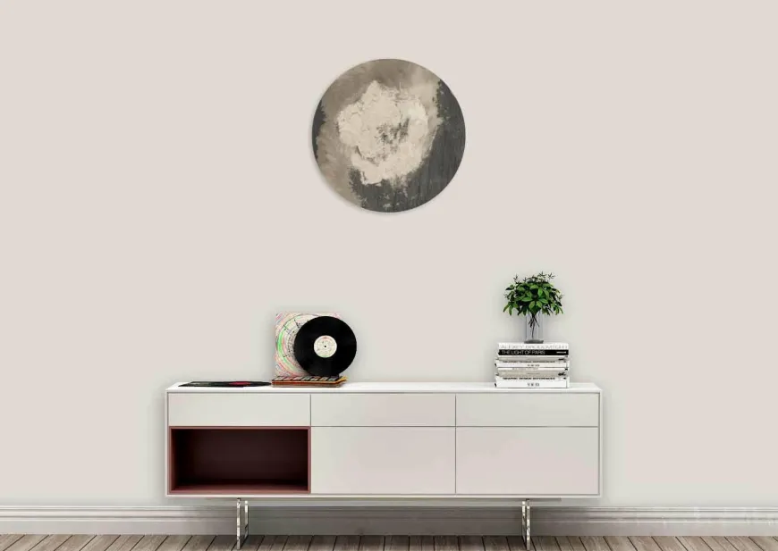 Wandkraft Art Crafts 005 - rond schilderij