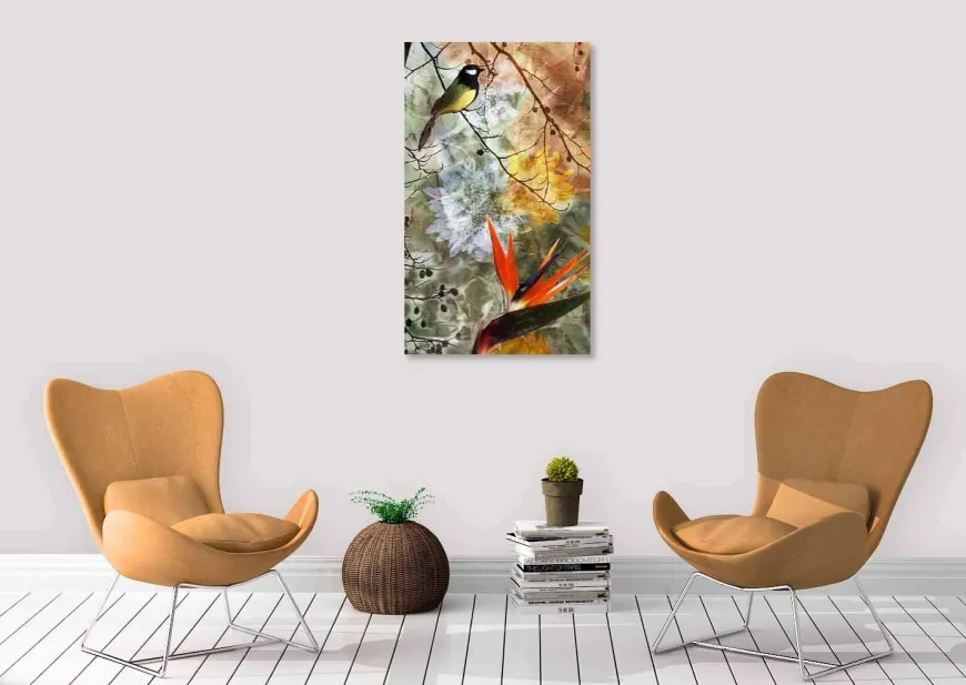 Wandkraft Bird Of Paradise