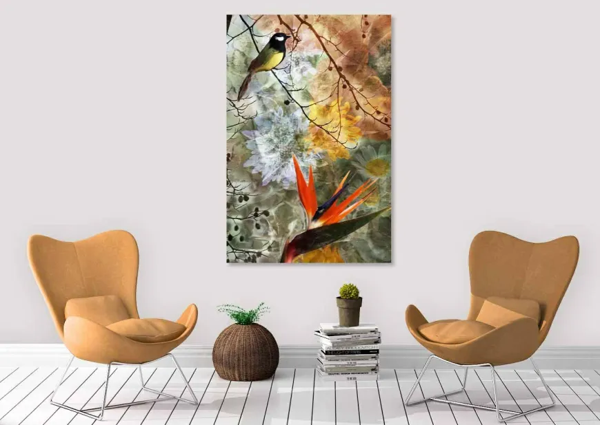 Wandkraft Bird Of Paradise