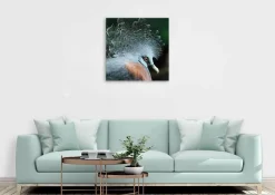 Wandkraft Bright Wings 004 - rond, vierkant of rechthoekig