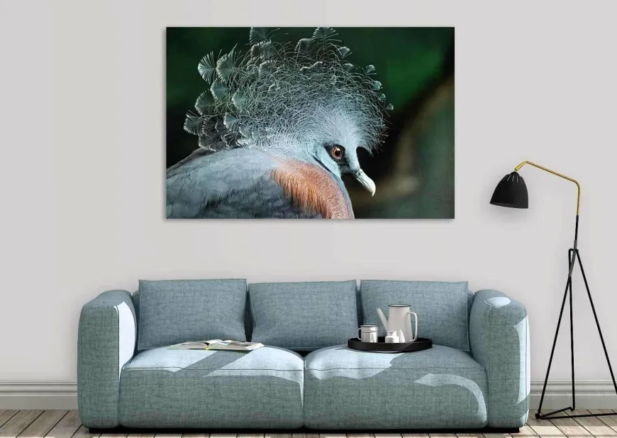 Wandkraft Bright Wings 004 - rond, vierkant of rechthoekig