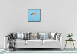 Wandkraft Bright Wings 006 - 74 x 74 cm