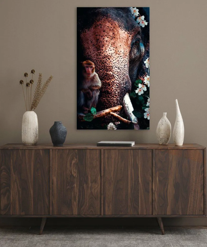 Wandkraft Elephant