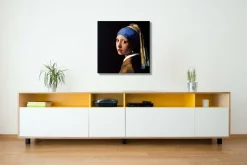 Wandkraft Girl with a Pearl Earring by Johannes Vermeer