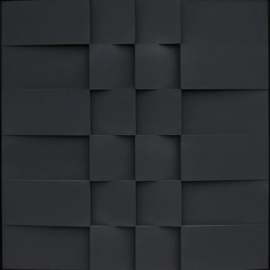 Wandkraft R 72-32 Homage to Jan Schoonhoven 100 x 100 cm