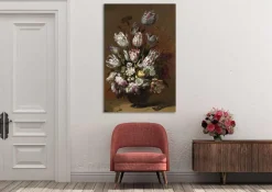 Wandkraft Still life with flowers by Hans Bollongier