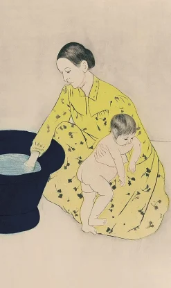 Wandkraft The Bath of Mary Cassatt