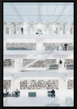 Wandkraft The Library