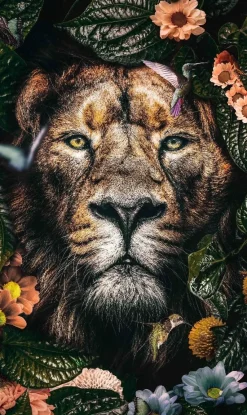 Wandkraft The Lion