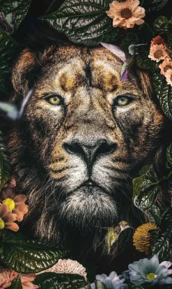 Wandkraft The Lion