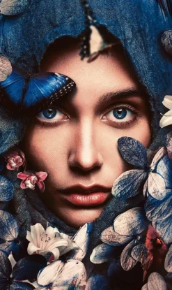 Wandkraft The Mesmerizing Eyes