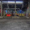 Wandkraft Trains Graveyard