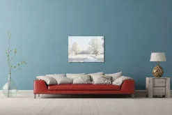 Wandkraft Winter Meadow