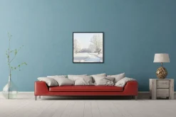 Wandkraft Winter Meadow