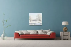 Wandkraft Winter Meadow