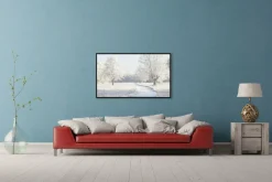 Wandkraft Winter Meadow