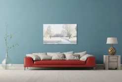 Wandkraft Winter Meadow